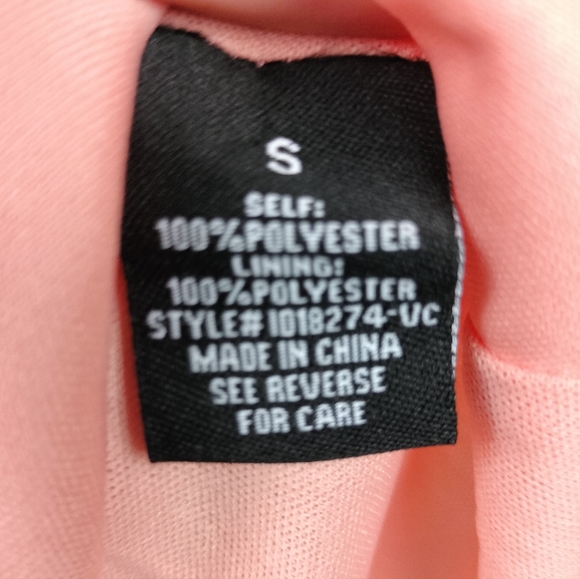 NWOT VICI Tie Strap Tiered Flowy Mini Sun Dress in Palm Leaf Pattern Sz. S - Picture 14 of 15